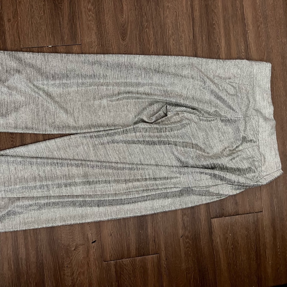 Holly & Joey Paris shimmer pants / gold wide leg pant